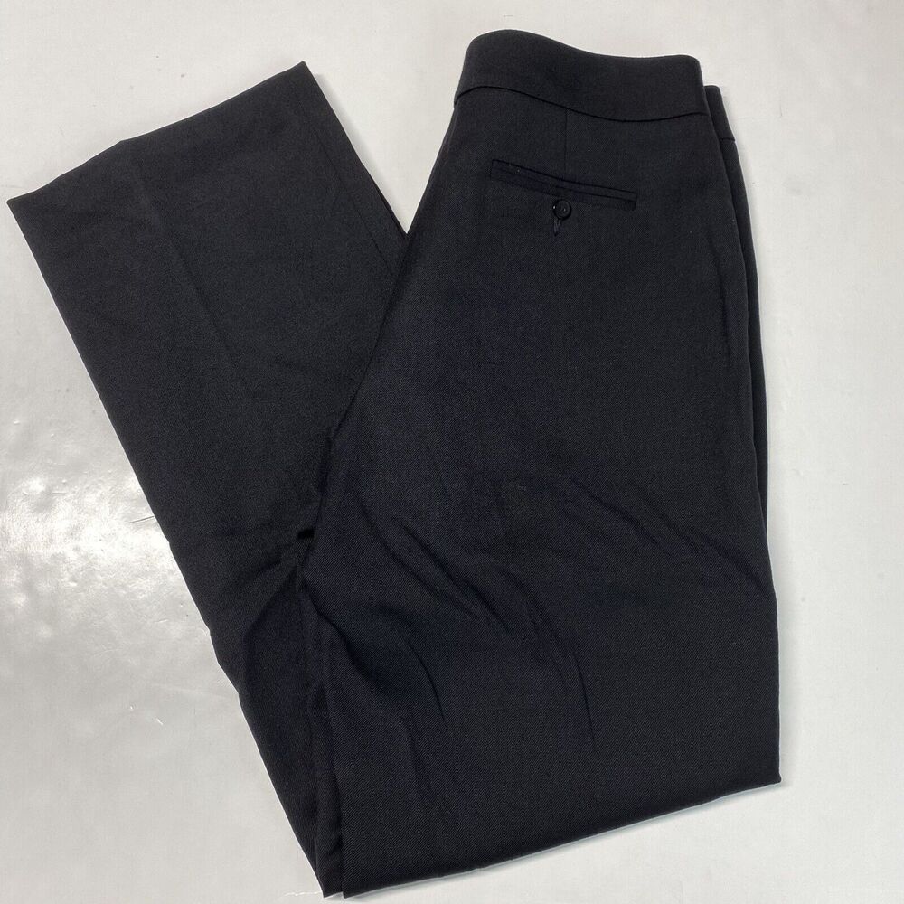 Pendleton Wool Pants Wide Straight Leg Dressy Womens 8 Career Lined *Spot